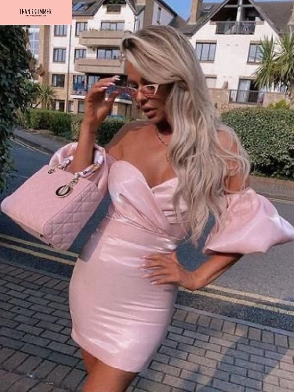 ĐẦM BODY NGẮN CÚP NGỰC RỚT VAI