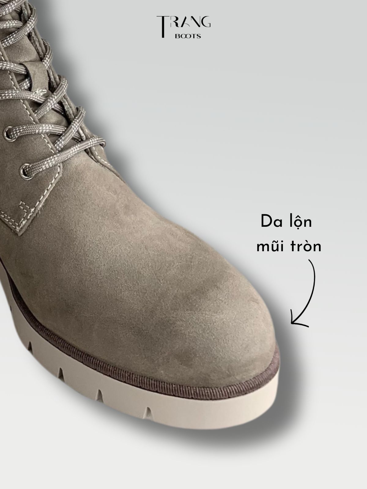 GABOR COMBAT BOOTS MOSS SUEDE - BOOTS CHIẾN BINH MÀU RÊU DA LỘN