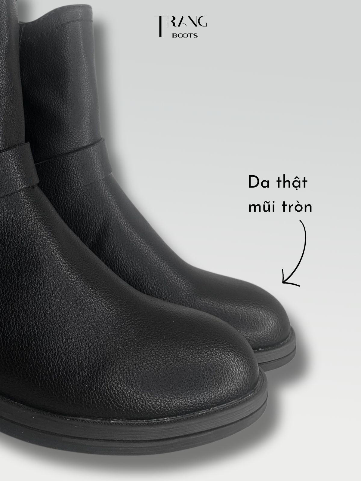 TAMARIS CHELSEA BOOT BLACK LEATHER - CHELSEA BOOTS MÀU ĐEN DA THẬT CÓ PHỤ KIỆN