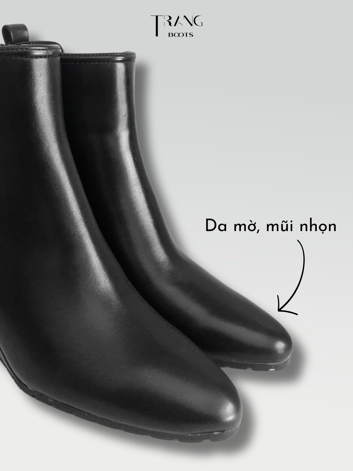 ANNE KLEIN VINN CHELSEA BOOTS BLACK - ANNE KLEIN VIN CHELSEA BOOTS MÀU ĐEN ĐẾ XUỒNG