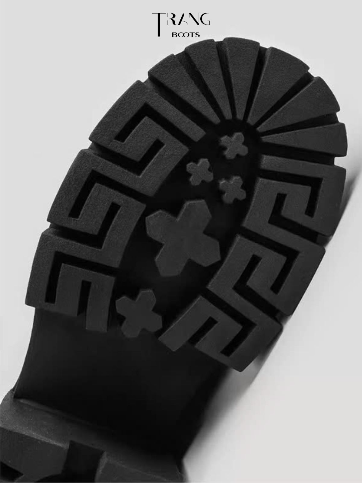 COMBAT BOOTS CỔ THẤP DA MỜ PHONG CÁCH CHIẾN BINH