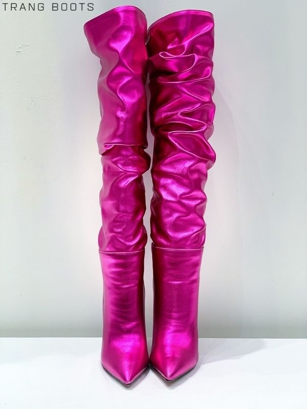 OVER KNEE BOOTS FORM NHÚN GÓT NHỌN
