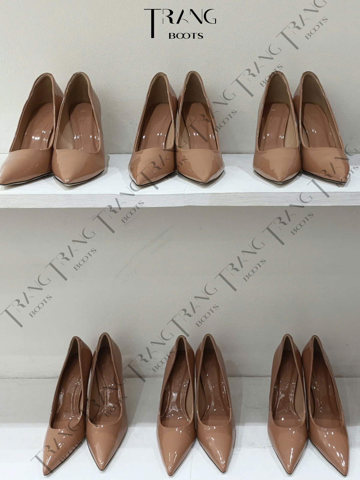 KATE PUMP HIGHHEELS - GIÀY CAO GÓT PUMP KATE - NÂU 9 - 10CM