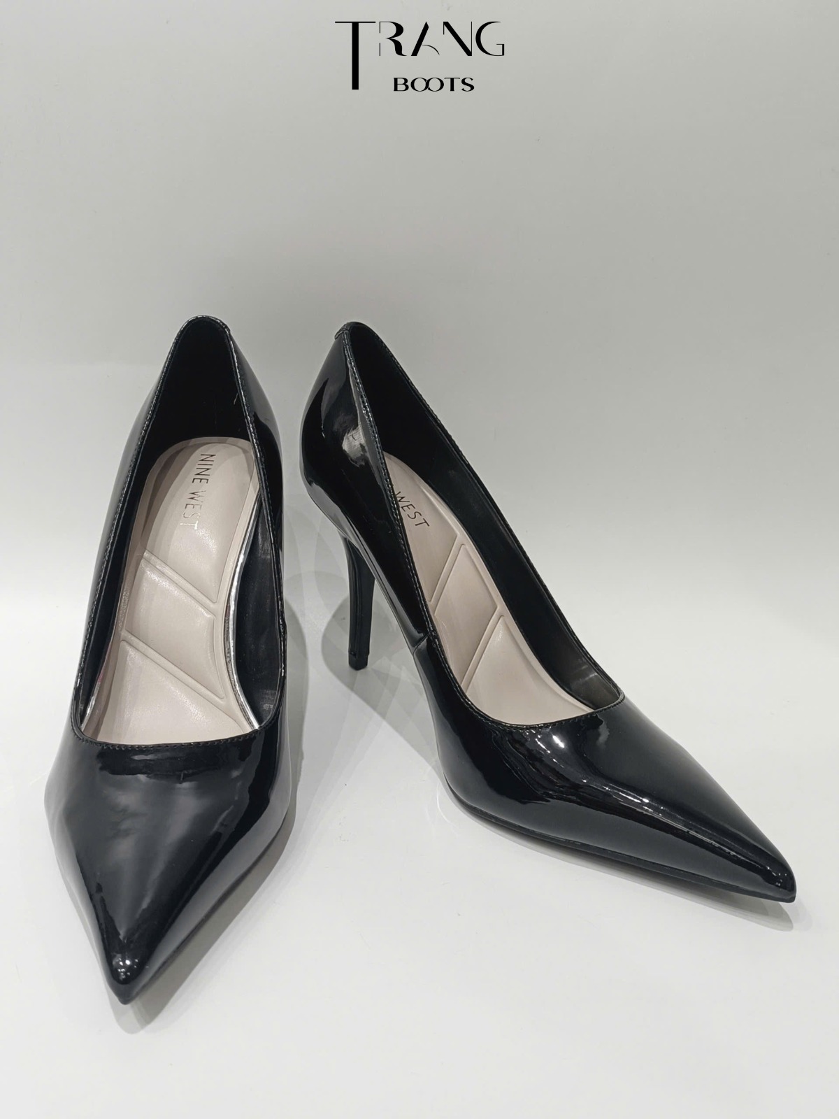 CAO GÓT BIT MŨI NINE WEST DA BÓNG