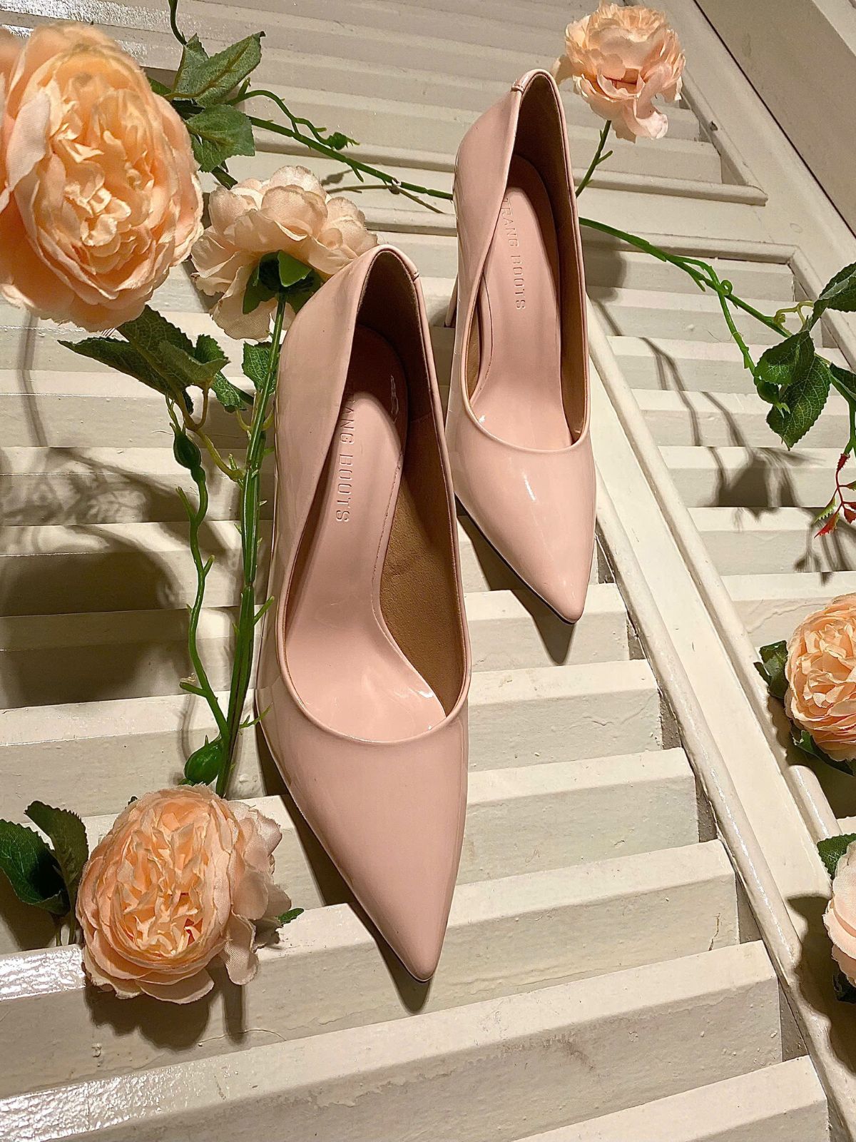 KATE PUMP HIGHHEELS - GIÀY CAO GÓT PUMP KATE ĐỎ ĐÔ