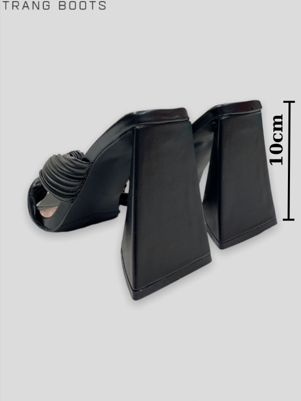 CAO GÓT QUAI CHÉO MŨI VUÔNG GÓT TAM GIÁC