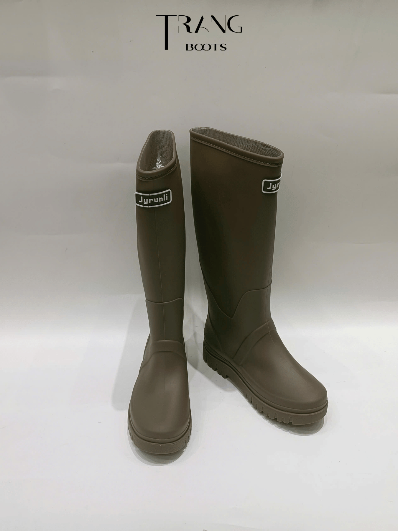 OLIVE CLASSIC TALL RAIN BOOTS - ỦNG CAO SU CỔ CAO MÀU OLIVE