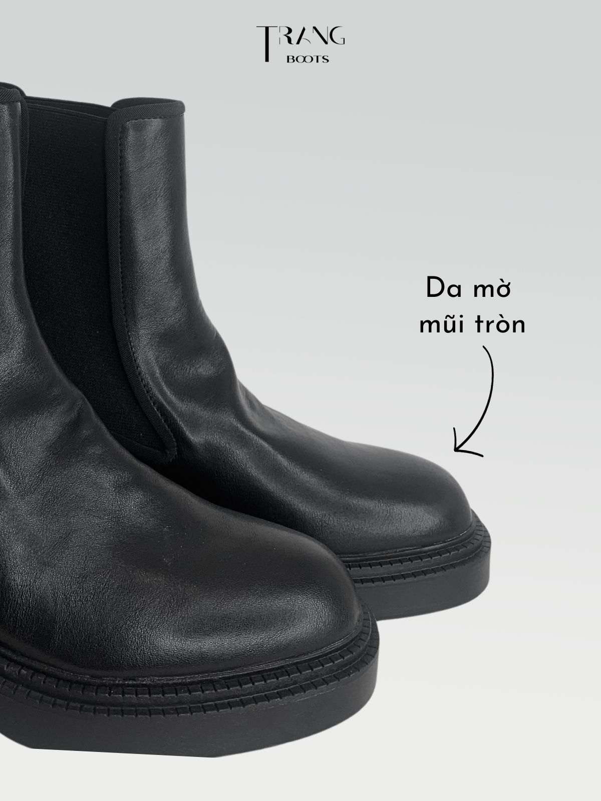 BLACK CHELSEA ZARA - BOOTS CHELSEA MÀU ĐEN ZARA