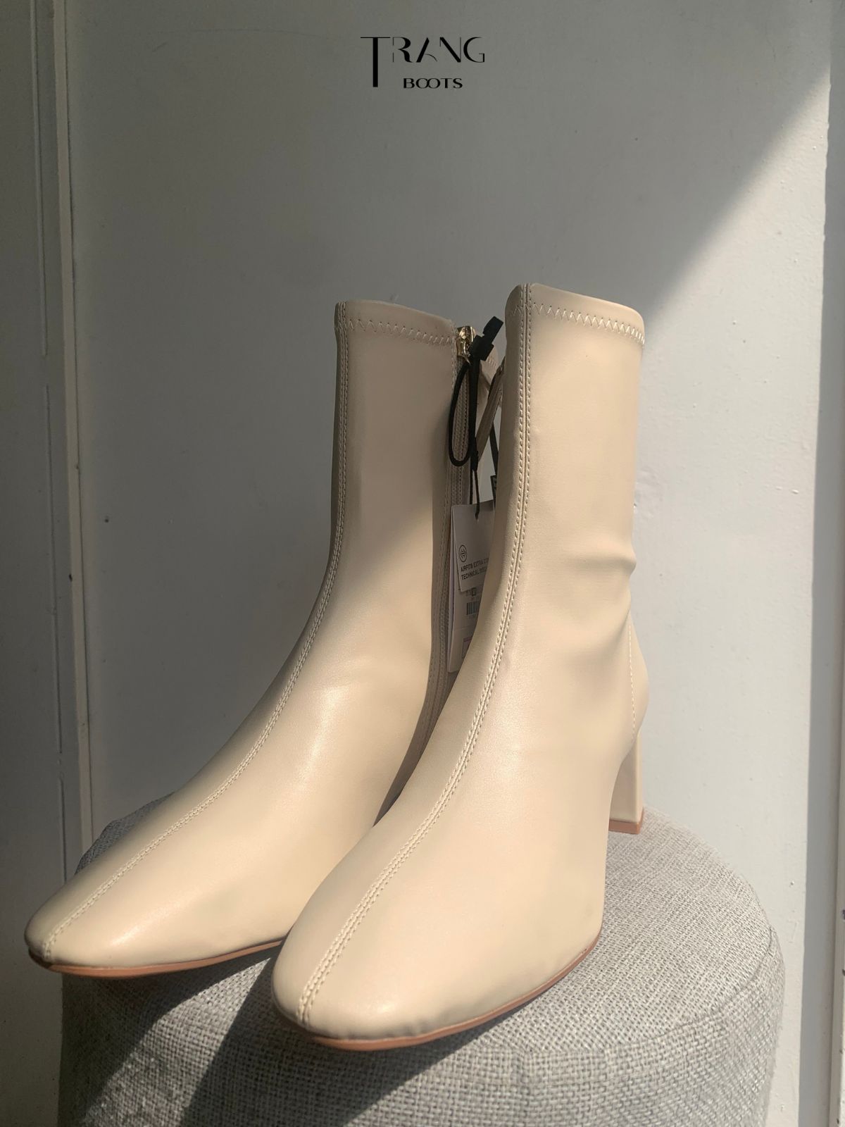 ANKLE BOOTS MŨI VUÔNG