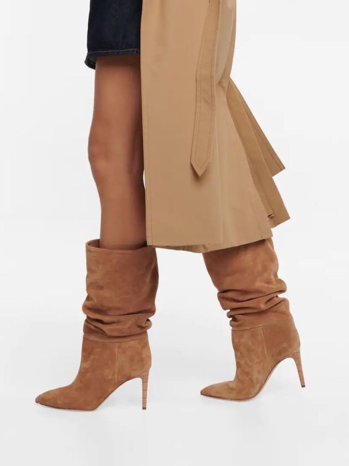 HIGHHEEL BOOTS GÓT NHỌN DA LỘN NINE WEST BE