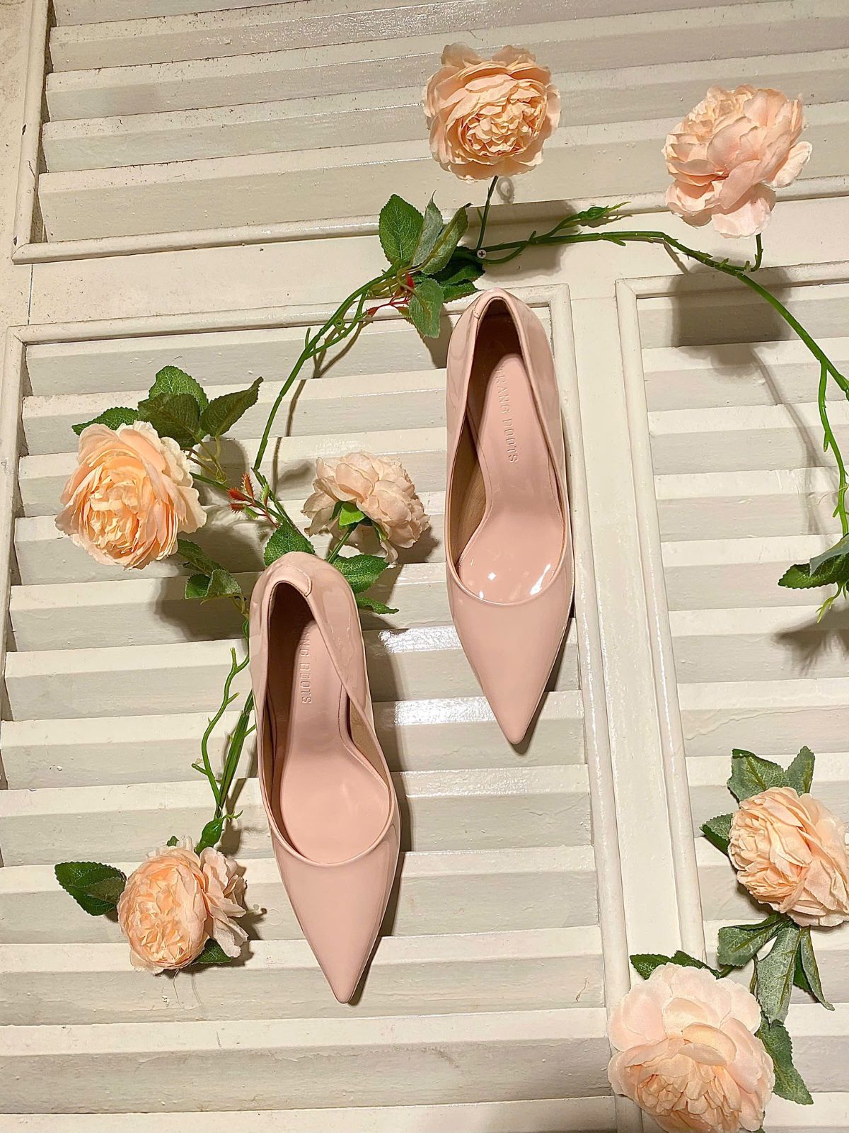 KATE PUMP HIGHHEELS - GIÀY CAO GÓT PUMP KATE ĐỎ ĐÔ