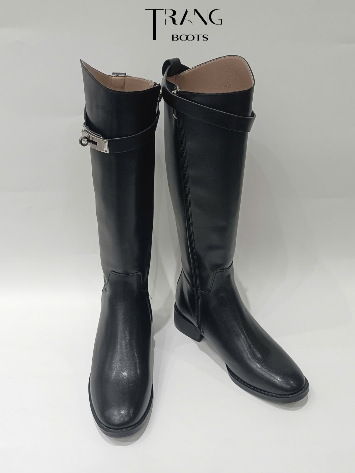 UGG LEATHER BOOTS - BOOTS ỦNG ĐẾN GỐI BỆT BẰNG DA