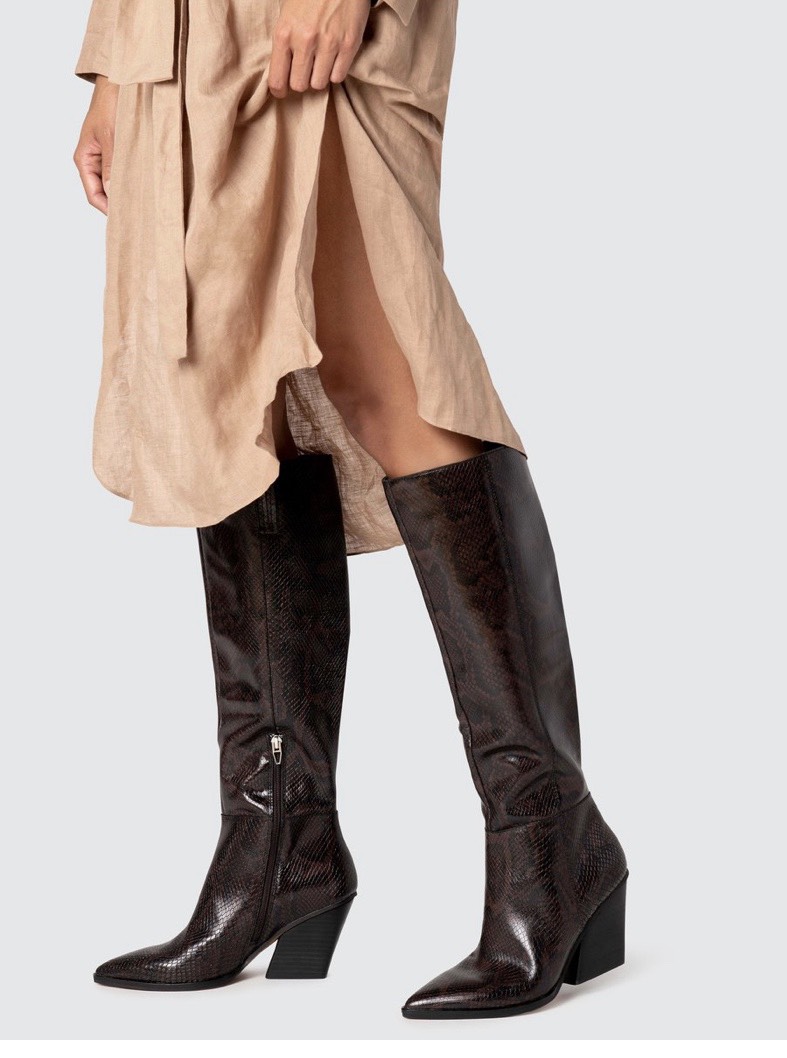 ISOBEL BOOTS REAL LEATHER