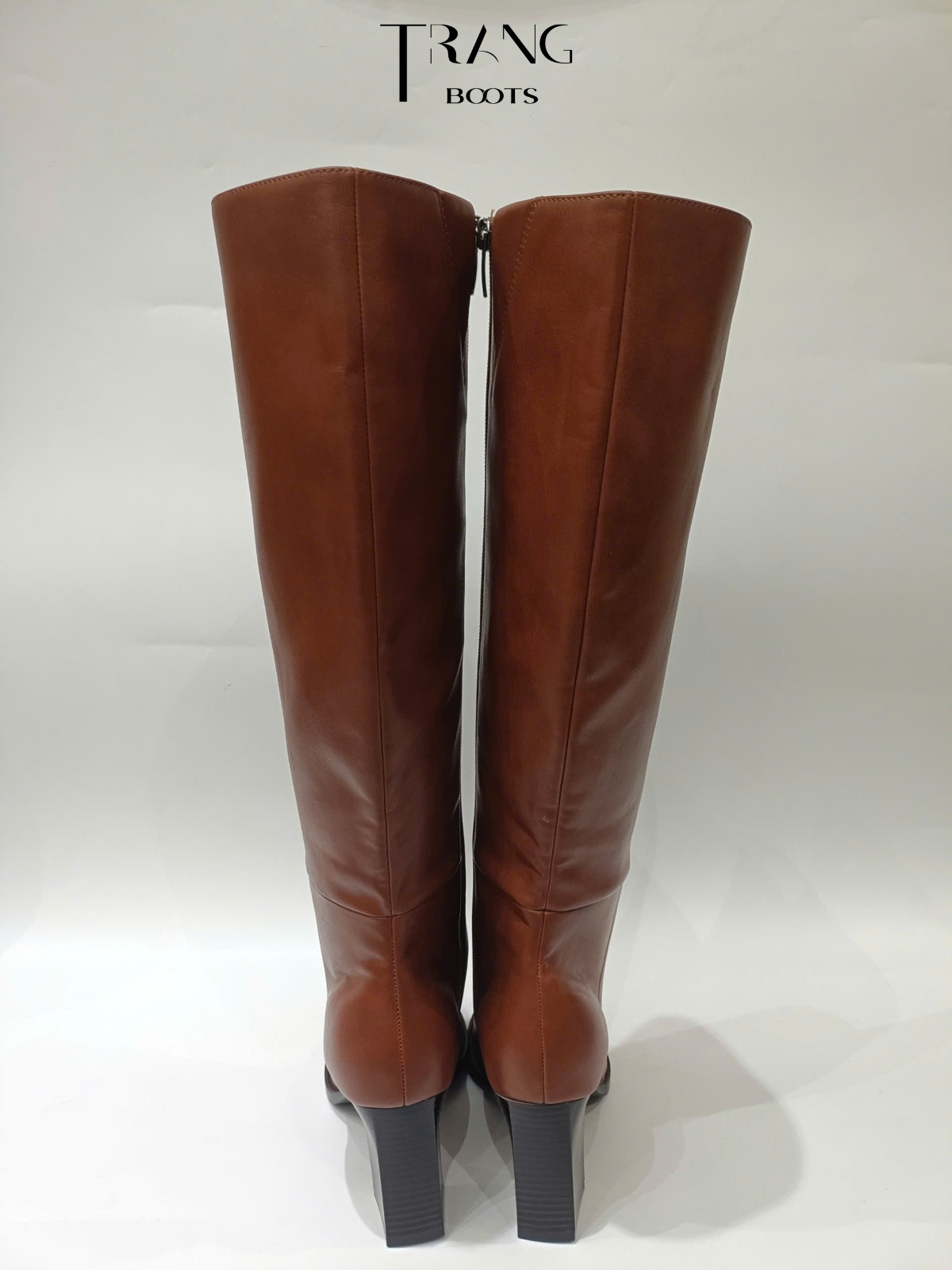 KNEEBOOTS NINE WEST GÓT TRỤ NÂU