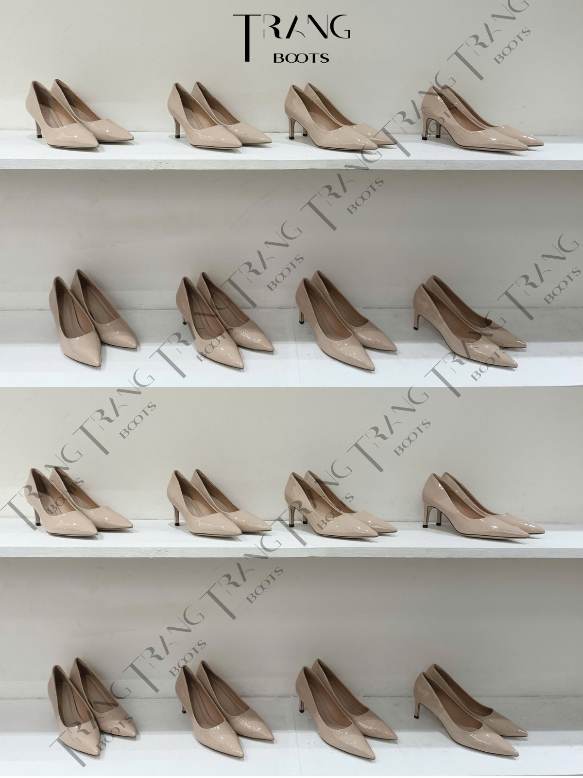 KATE PUMP HIGHHEELS - GIÀY CAO GÓT PUMP KATE - NUDE 7 - 8CM