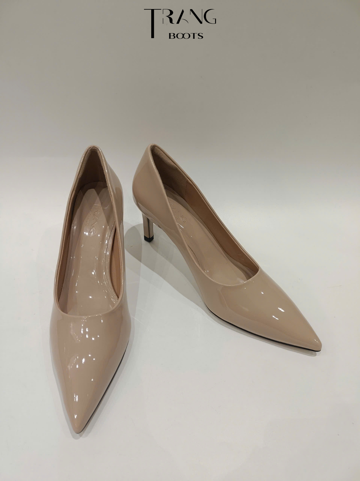 KATE PUMP HIGHHEELS - GIÀY CAO GÓT PUMP KATE - NUDE 7 - 8CM