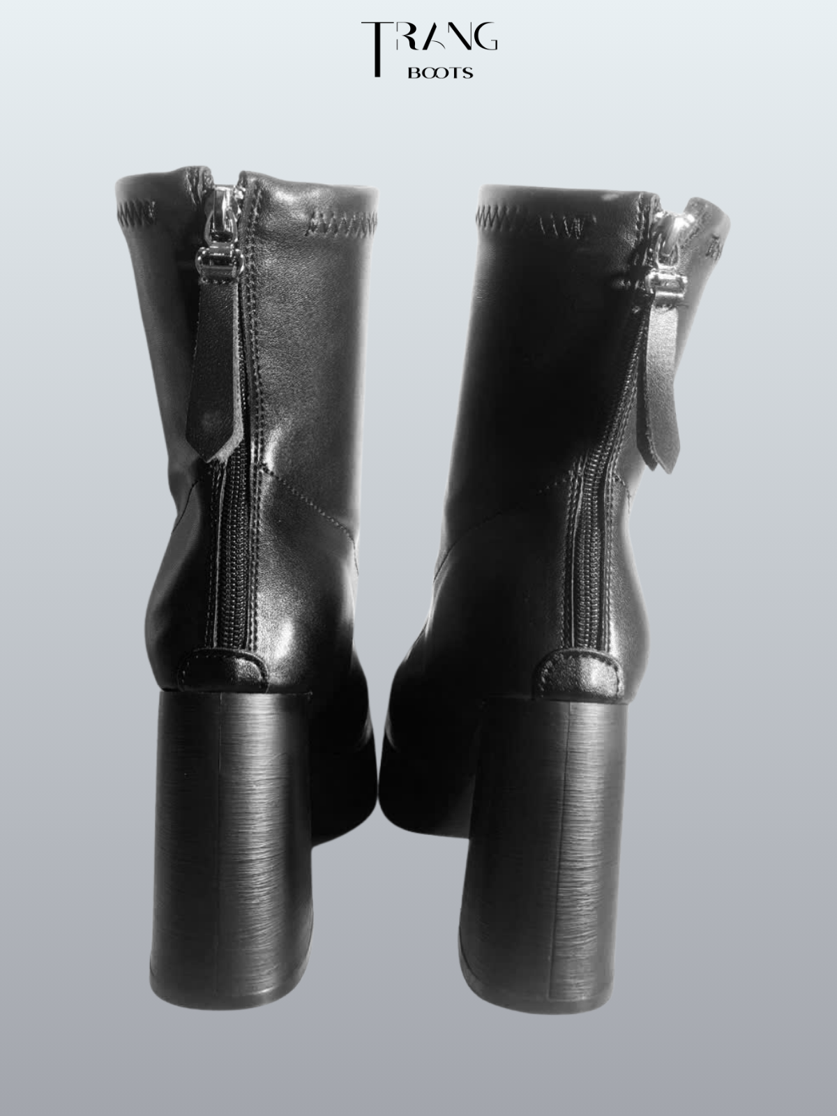 PLATFORM ANKLE BOOTS ĐẾ ĐÚP