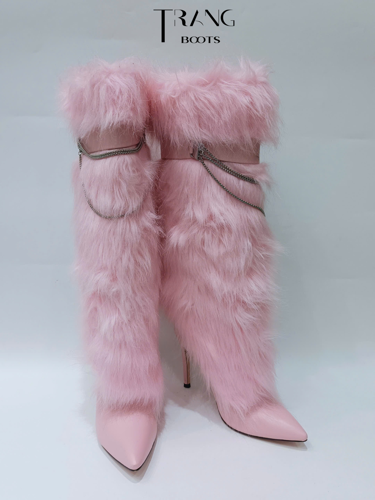 BOOTS GỐI PHỐI LÔNG THỜI TRANG