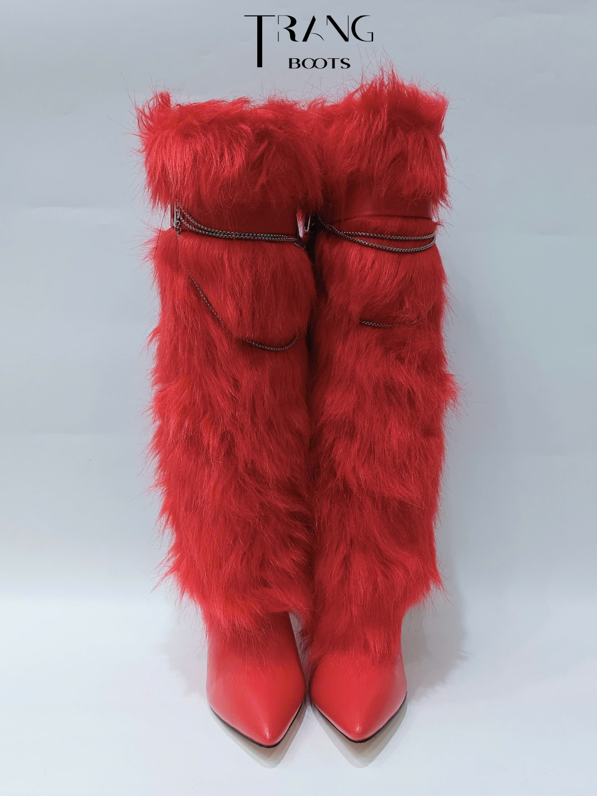 BOOTS GỐI PHỐI LÔNG THỜI TRANG