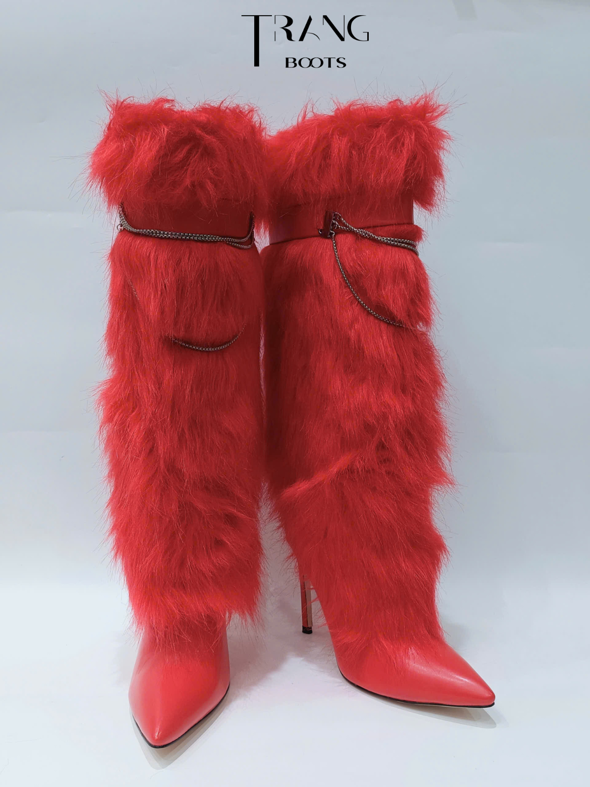 BOOTS GỐI PHỐI LÔNG THỜI TRANG
