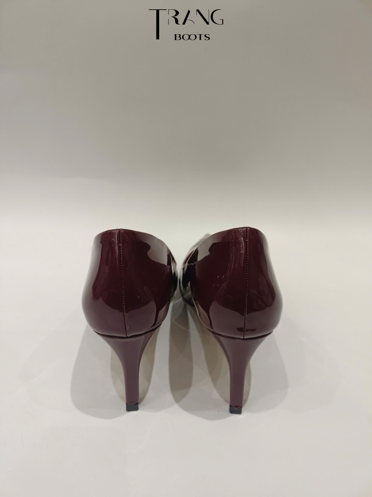 KATE PUMP HIGHHEELS - GIÀY CAO GÓT PUMP KATE - ĐỎ VANG 7 -8CM
