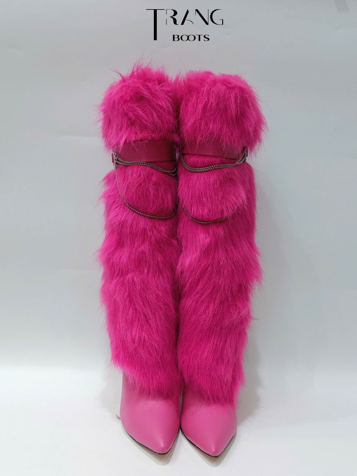 BOOTS GỐI PHỐI LÔNG THỜI TRANG