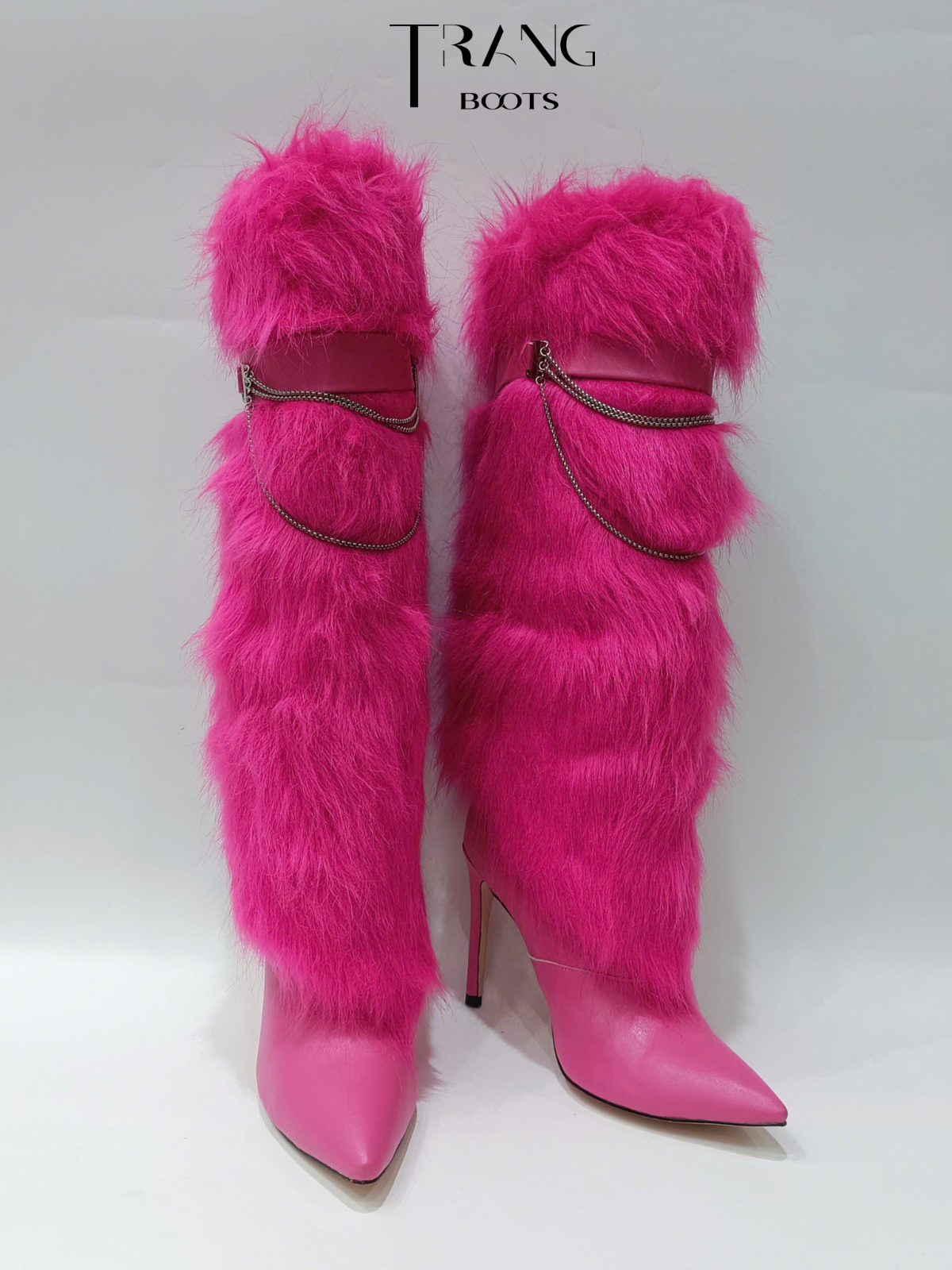 BOOTS GỐI PHỐI LÔNG THỜI TRANG