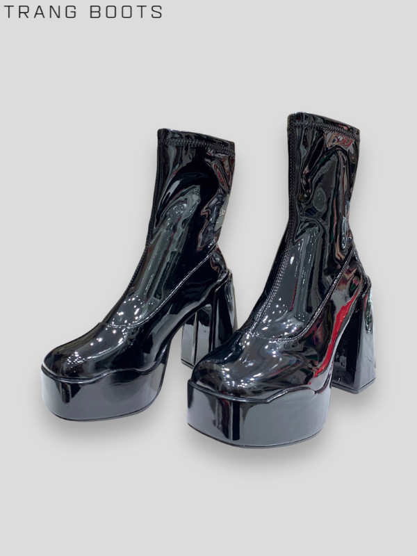 PLATFORM BOOTS DA BÓNG