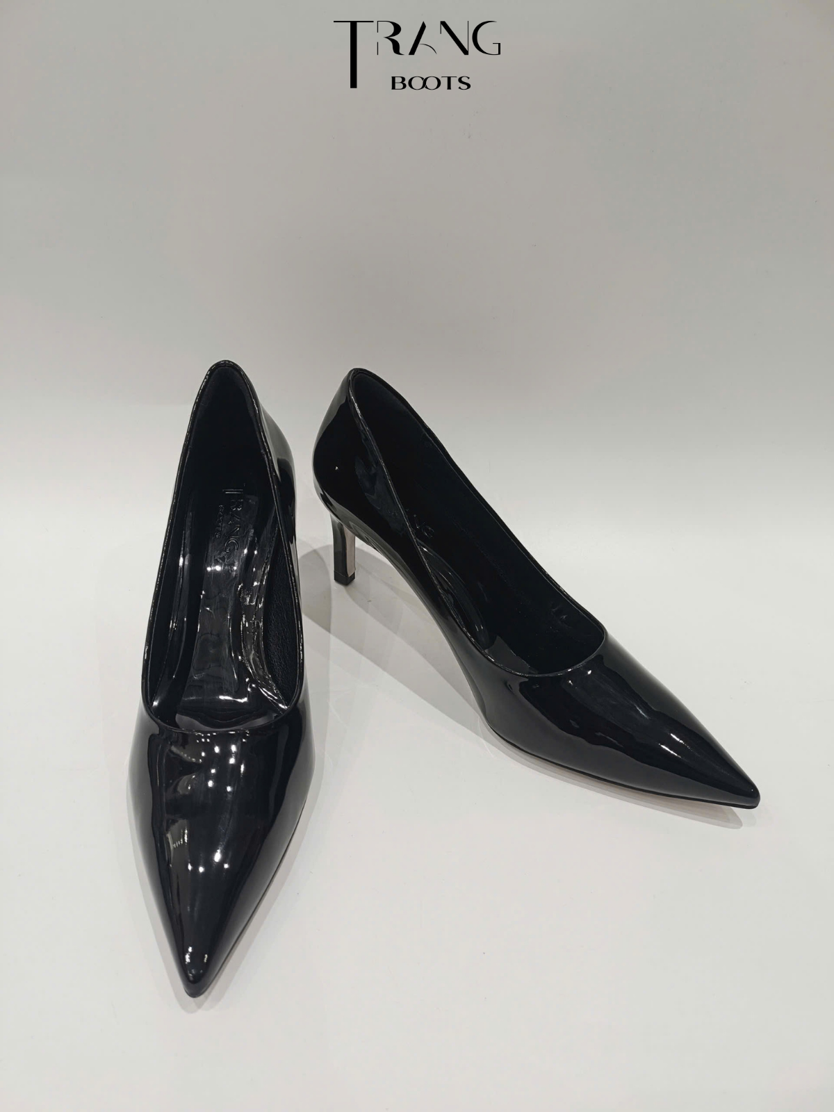 KATE PUMP HIGHHEELS - GIÀY CAO GÓT PUMP KATE - ĐEN 7 - 8CM