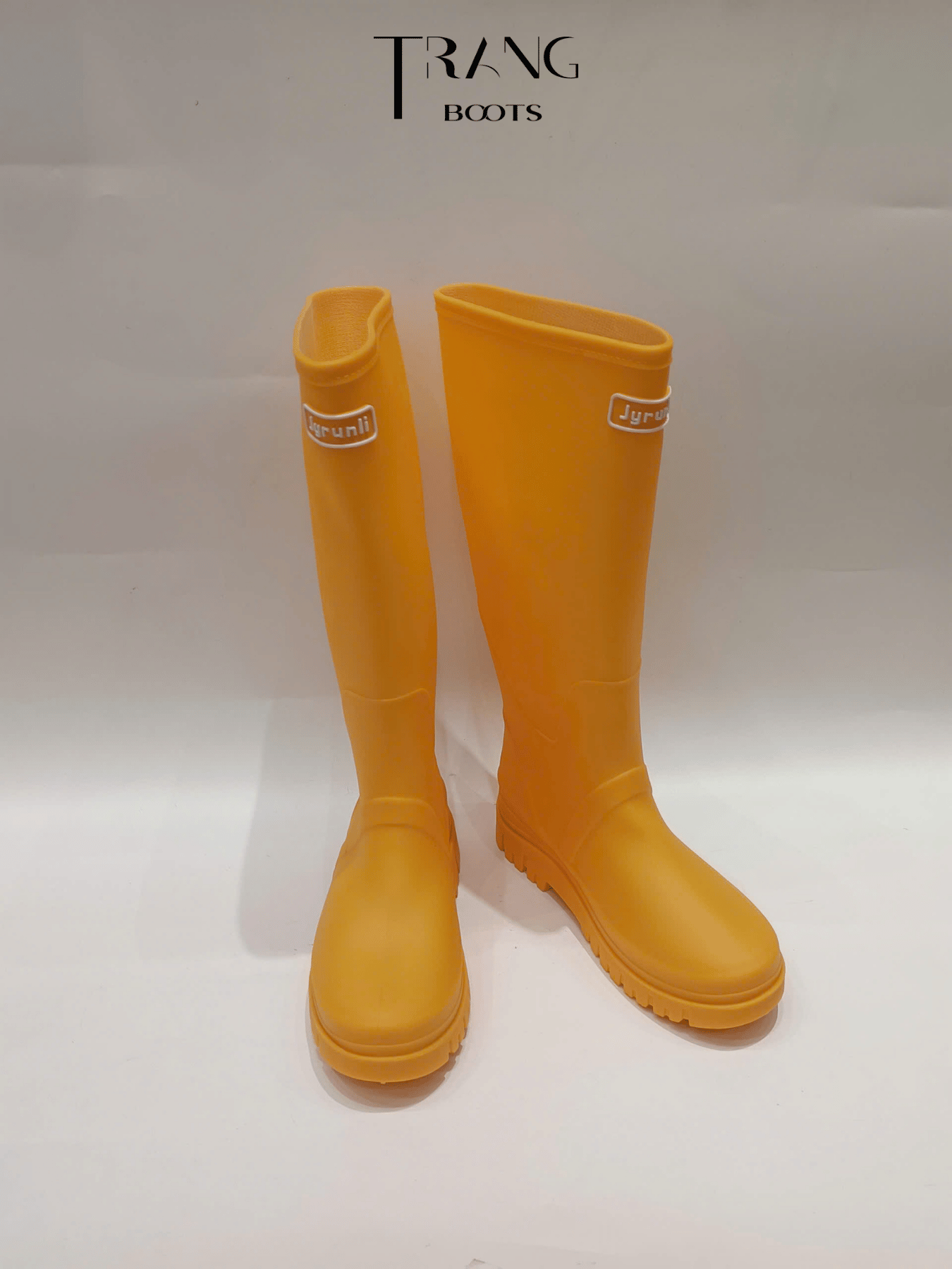 SUNSHINE YELLOW TALL RAIN BOOTS - ỦNG CAO SU CỔ CAO MÀU VÀNG