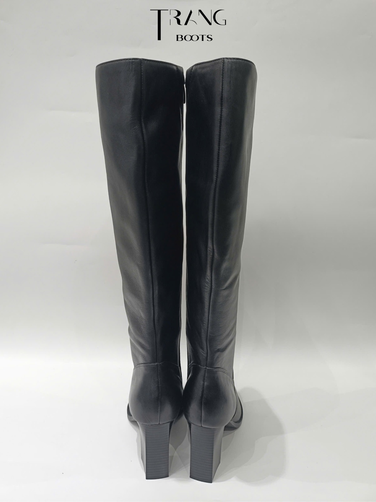 KNEEBOOTS GUESS GÓT TRỤ ĐEN
