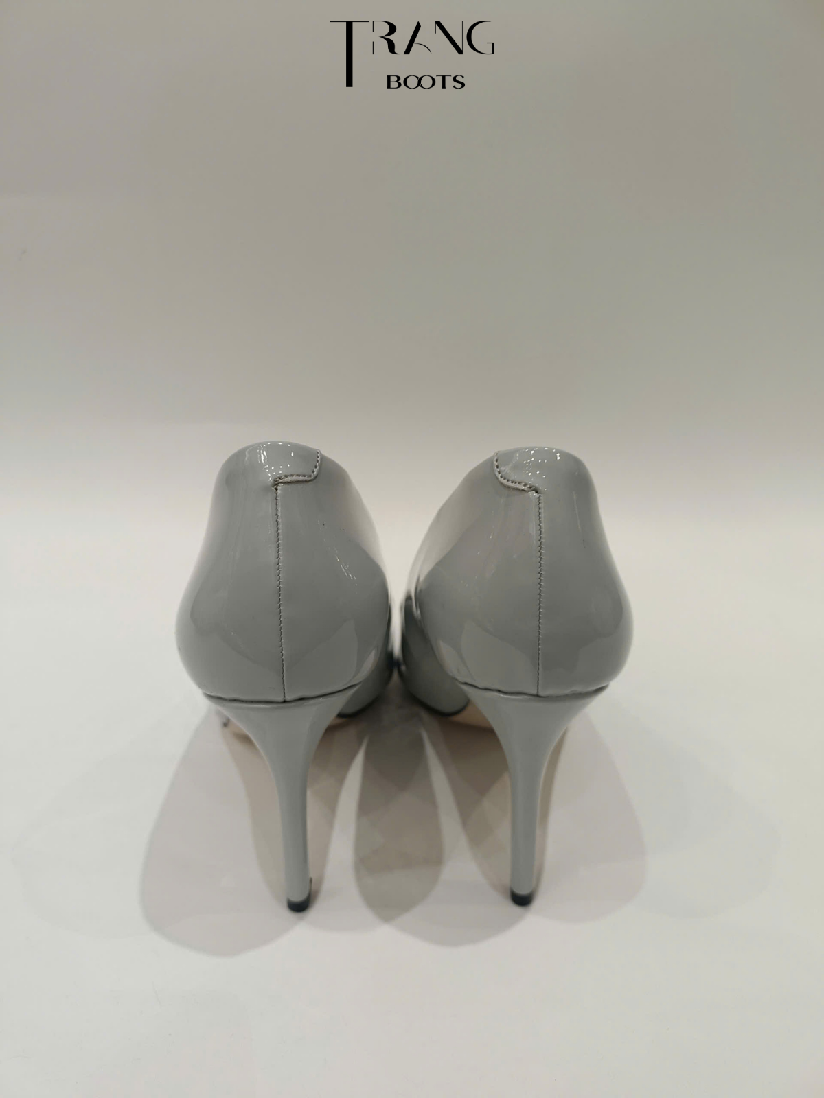 KATE PUMP HIGHHEELS - GIÀY CAO GÓT PUMP KATE - XÁM 9 - 10CM
