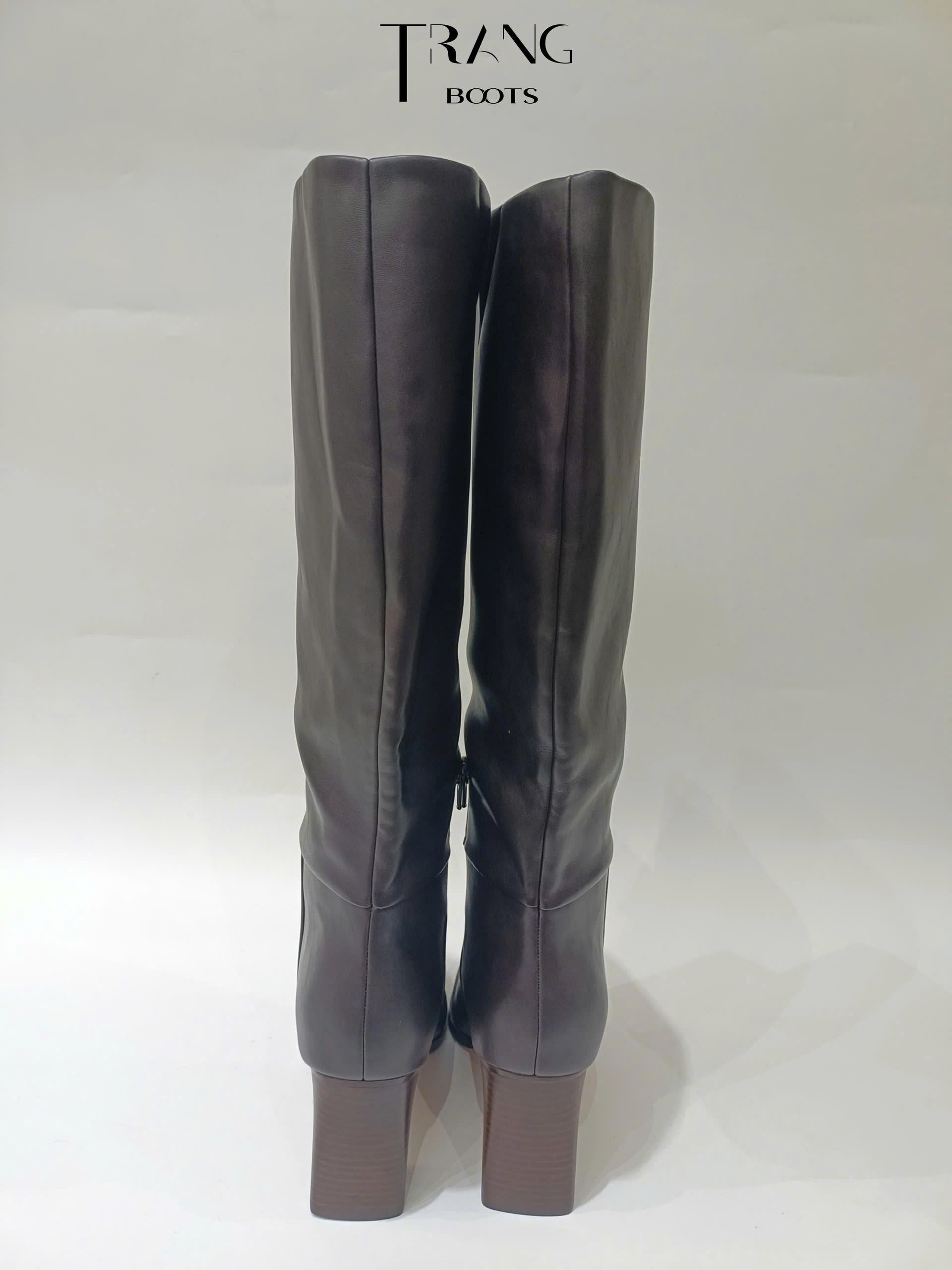KNEE BOOTS CK NÂU ĐẬM