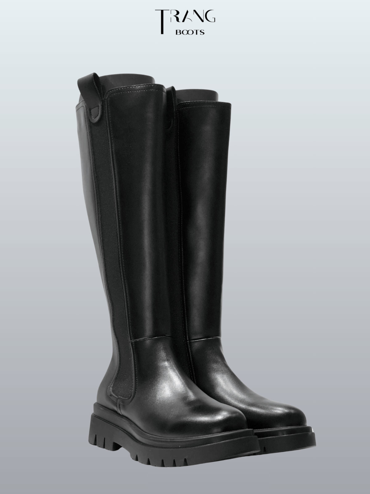 KNEE BOOTS DA MO DE CAO SU THOI TRANG