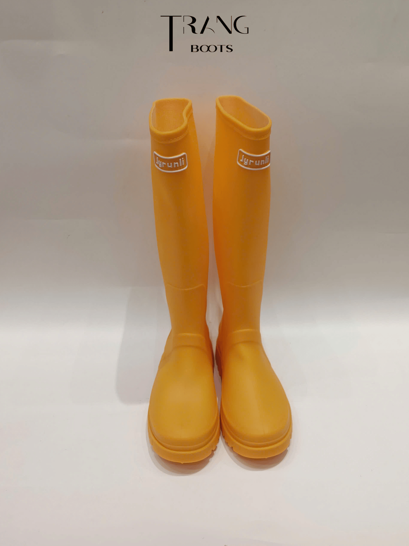 SUNSHINE YELLOW TALL RAIN BOOTS - ỦNG CAO SU CỔ CAO MÀU VÀNG
