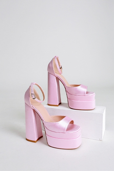 GIÀY CAO GÓT ĐẾ ĐÚP HỞ MŨI QUAI GÀI