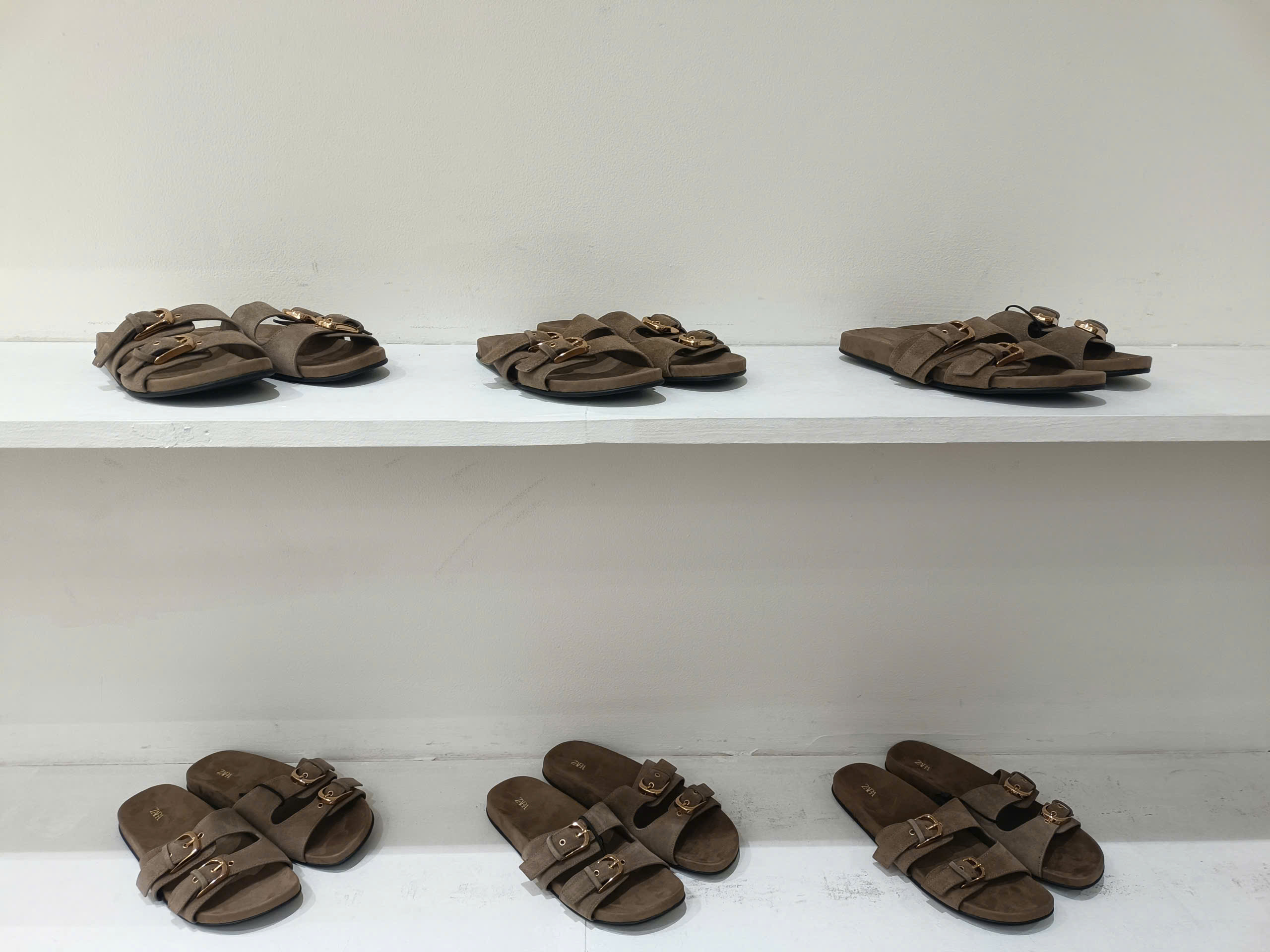 SANDAL ZARA 2 KHÓA CÀI