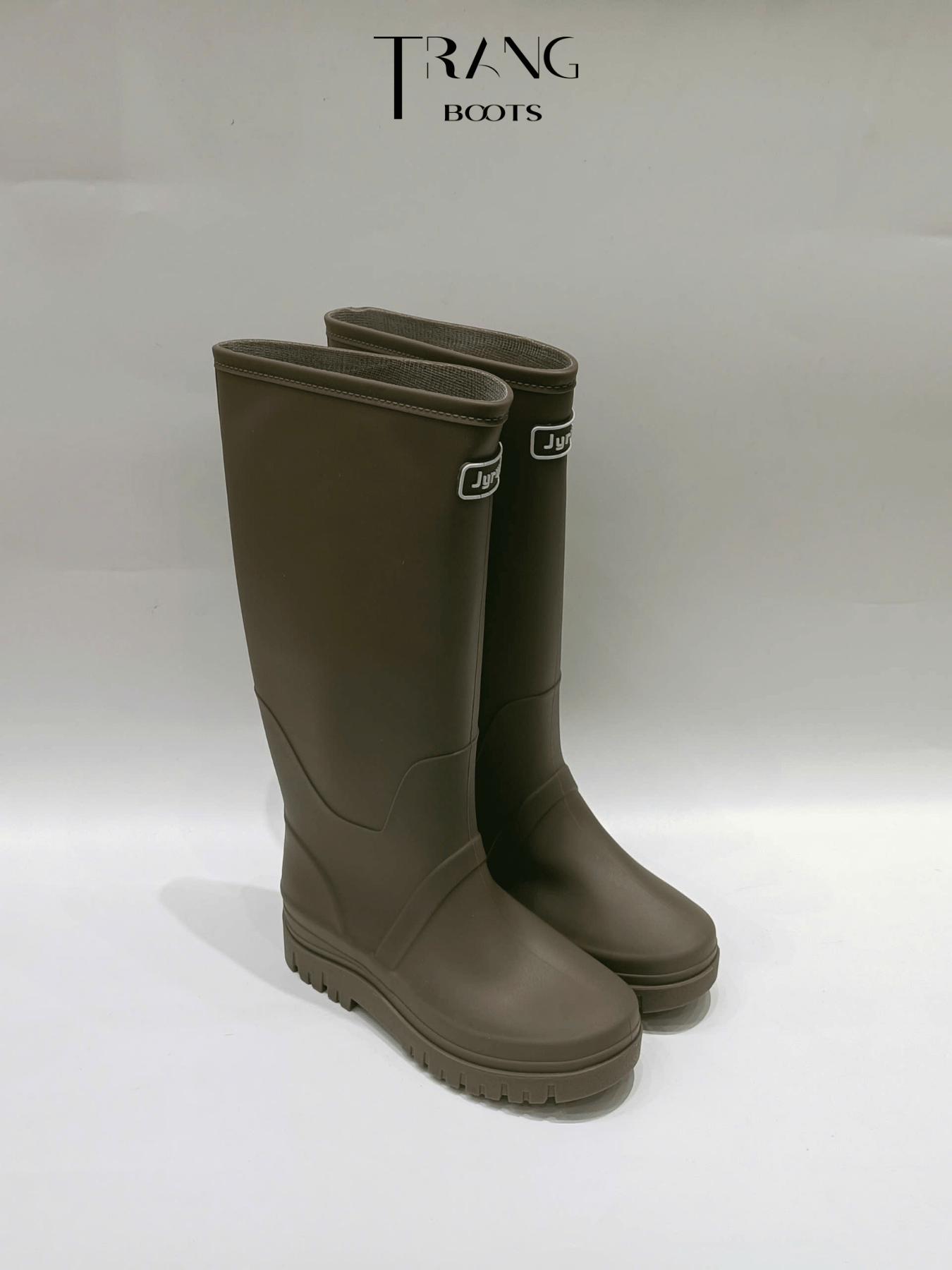 OLIVE CLASSIC TALL RAIN BOOTS - ỦNG CAO SU CỔ CAO MÀU OLIVE