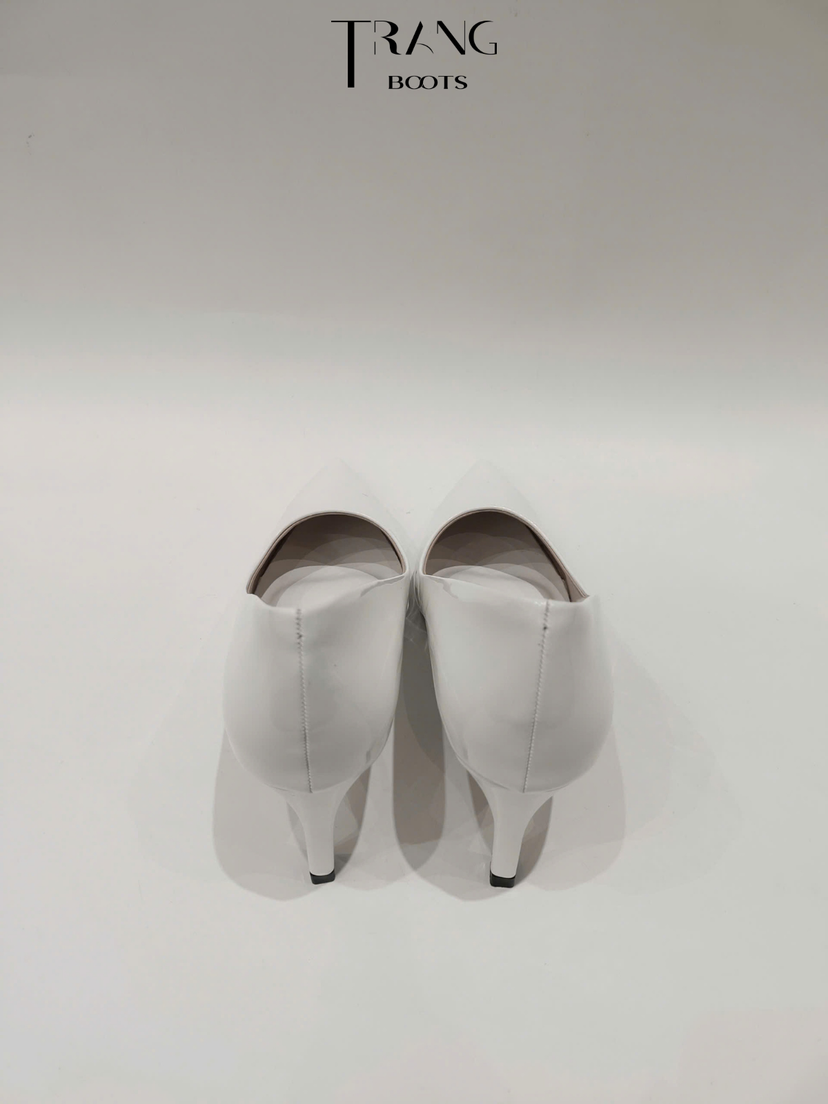 KATE PUMP HIGHHEELS - GIÀY CAO GÓT PUMP KATE - TRẮNG 7 -8CM