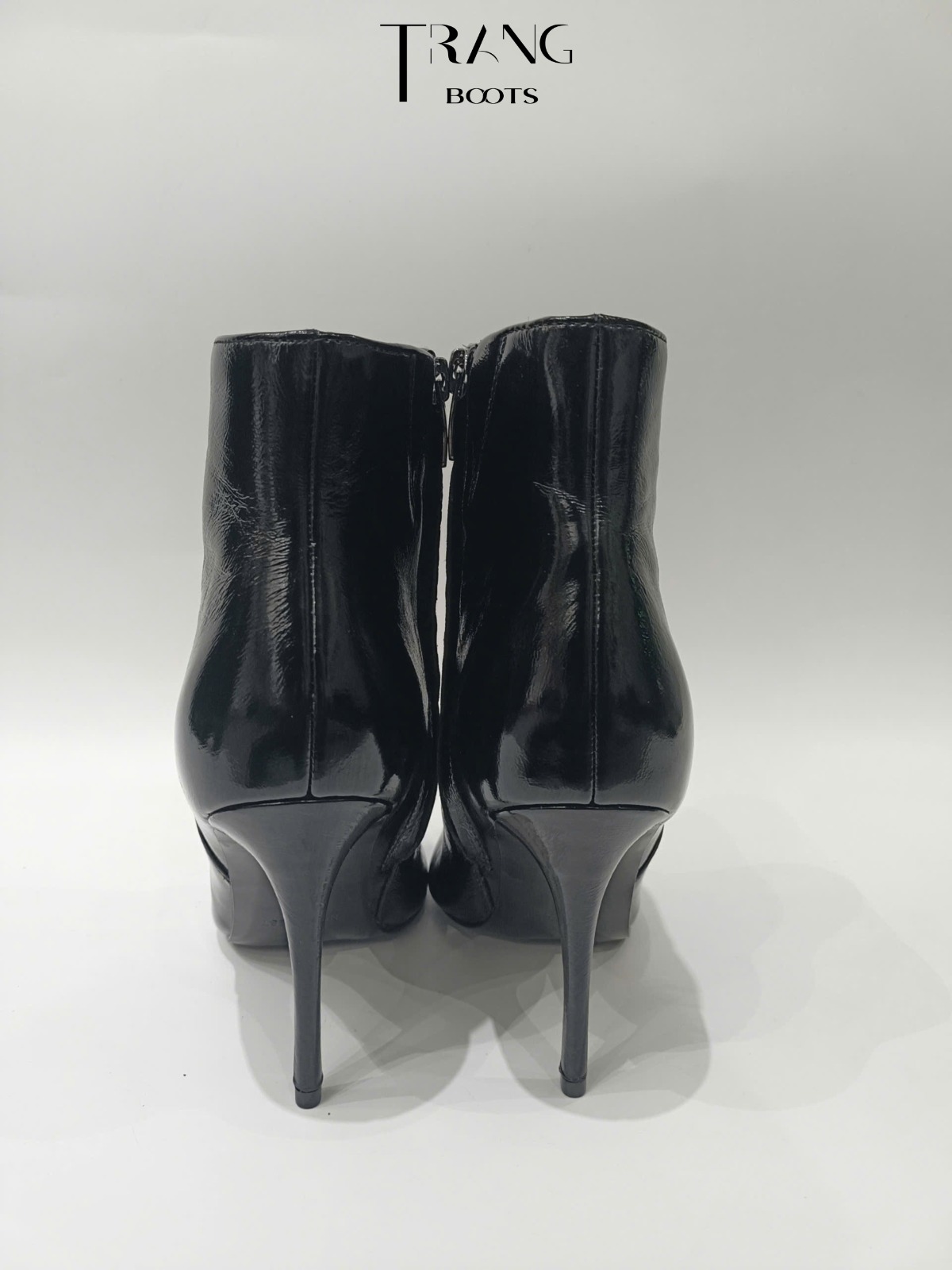 HIGHHEEL BOOTS NINE WEST DA BÓNG GÓT NHỌN