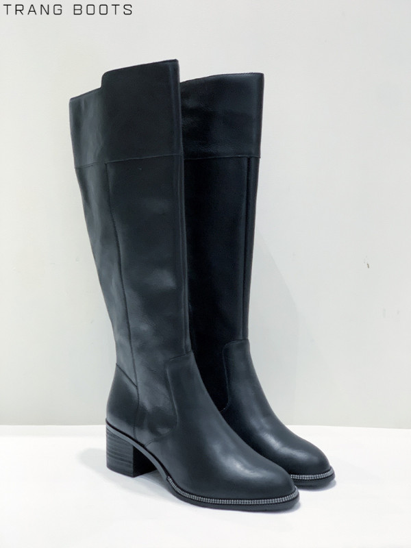 KNEE BOOTS BJORNDAL ĐEN