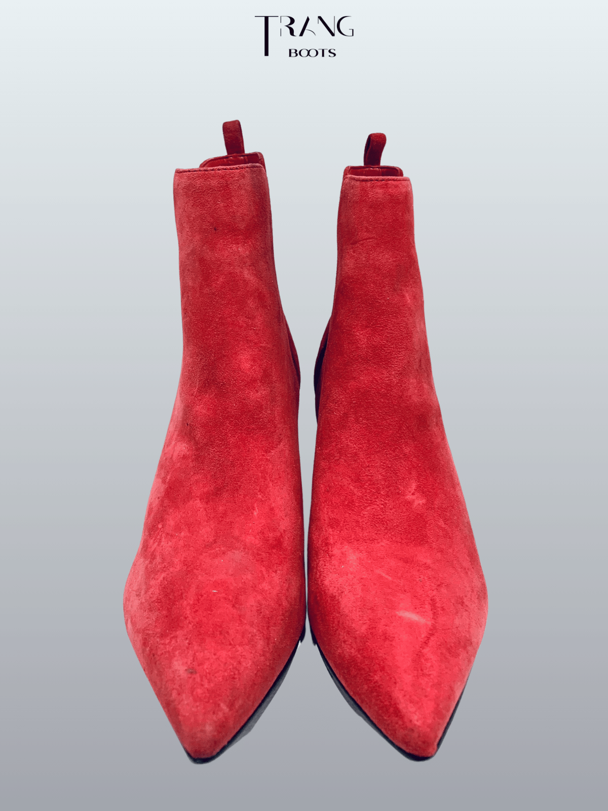 HIGHHEELS BOOTS CỔ NGẮN DA LỘN CÓ GÓT