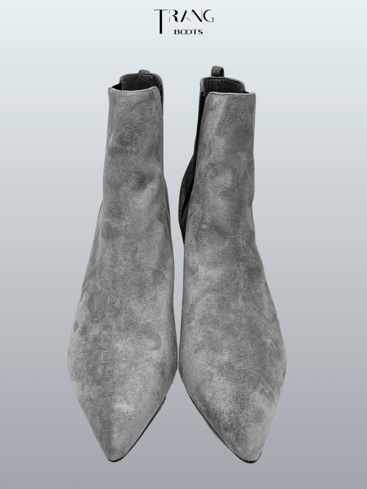 HIGHHEELS BOOTS CỔ NGẮN DA LỘN CÓ GÓT