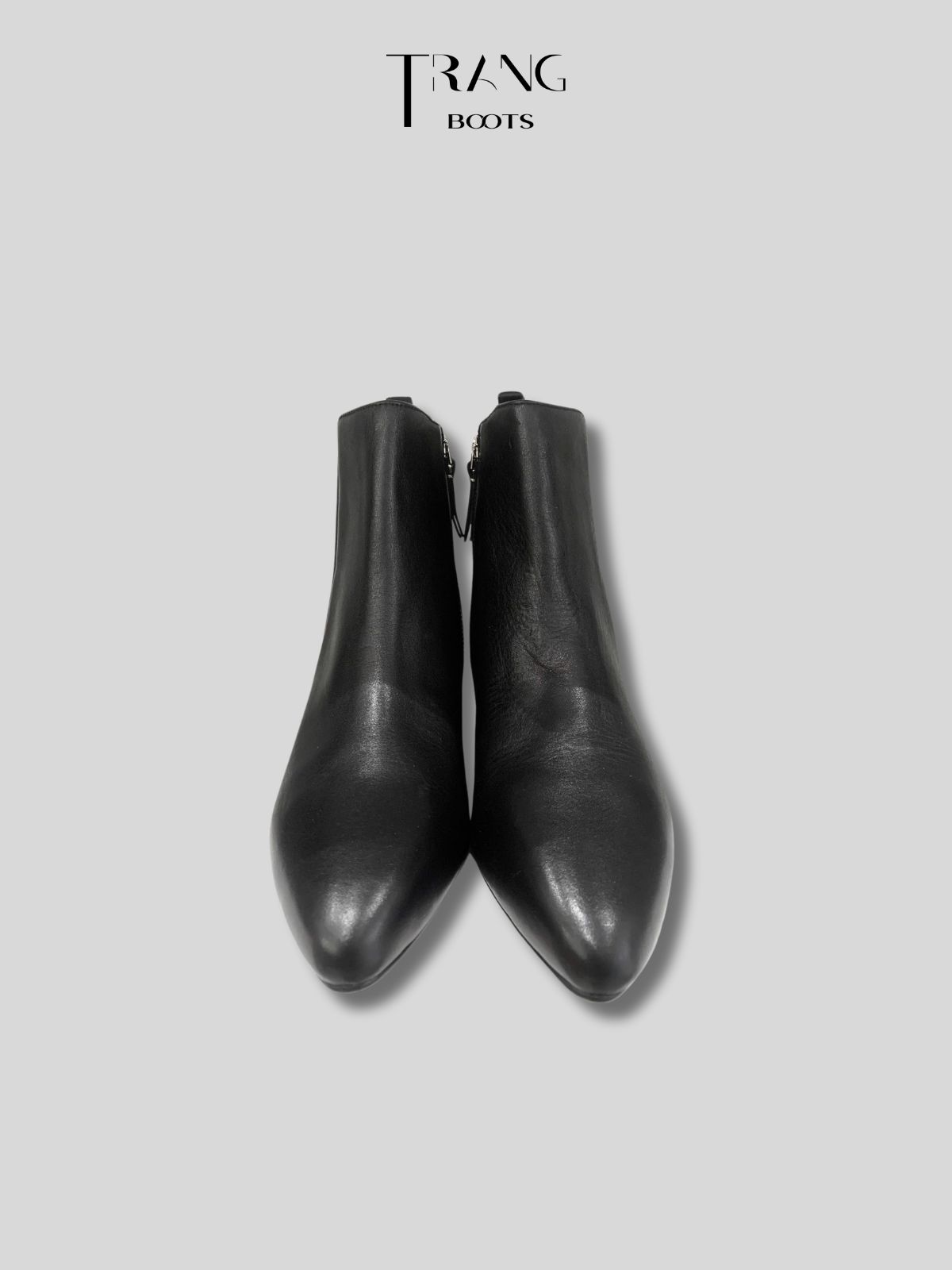 CHELSEA BOOTS DA TRƠN MÀU ĐEN