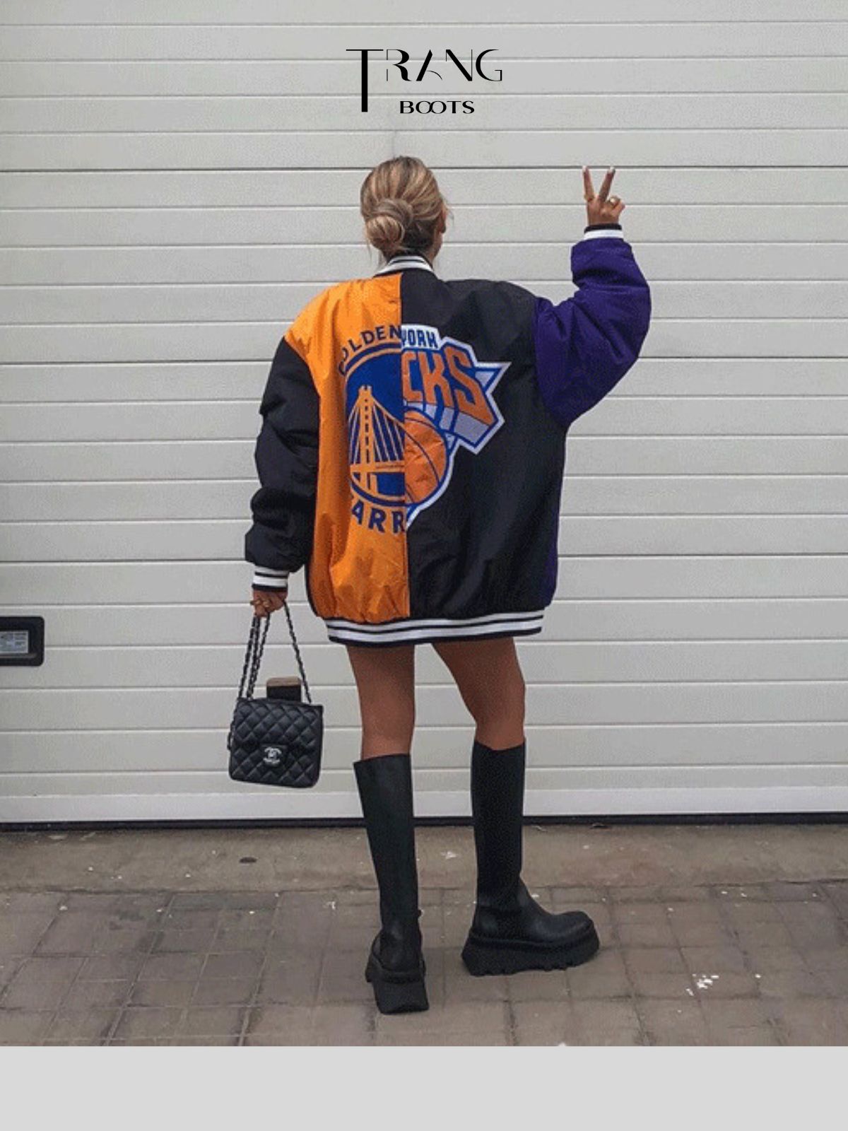 PLATFORM KNEE BOOTS - BOOTS GỐI DÁNG ĐẾ BÁNH MÌ CÓ CHUN HAI BÊN