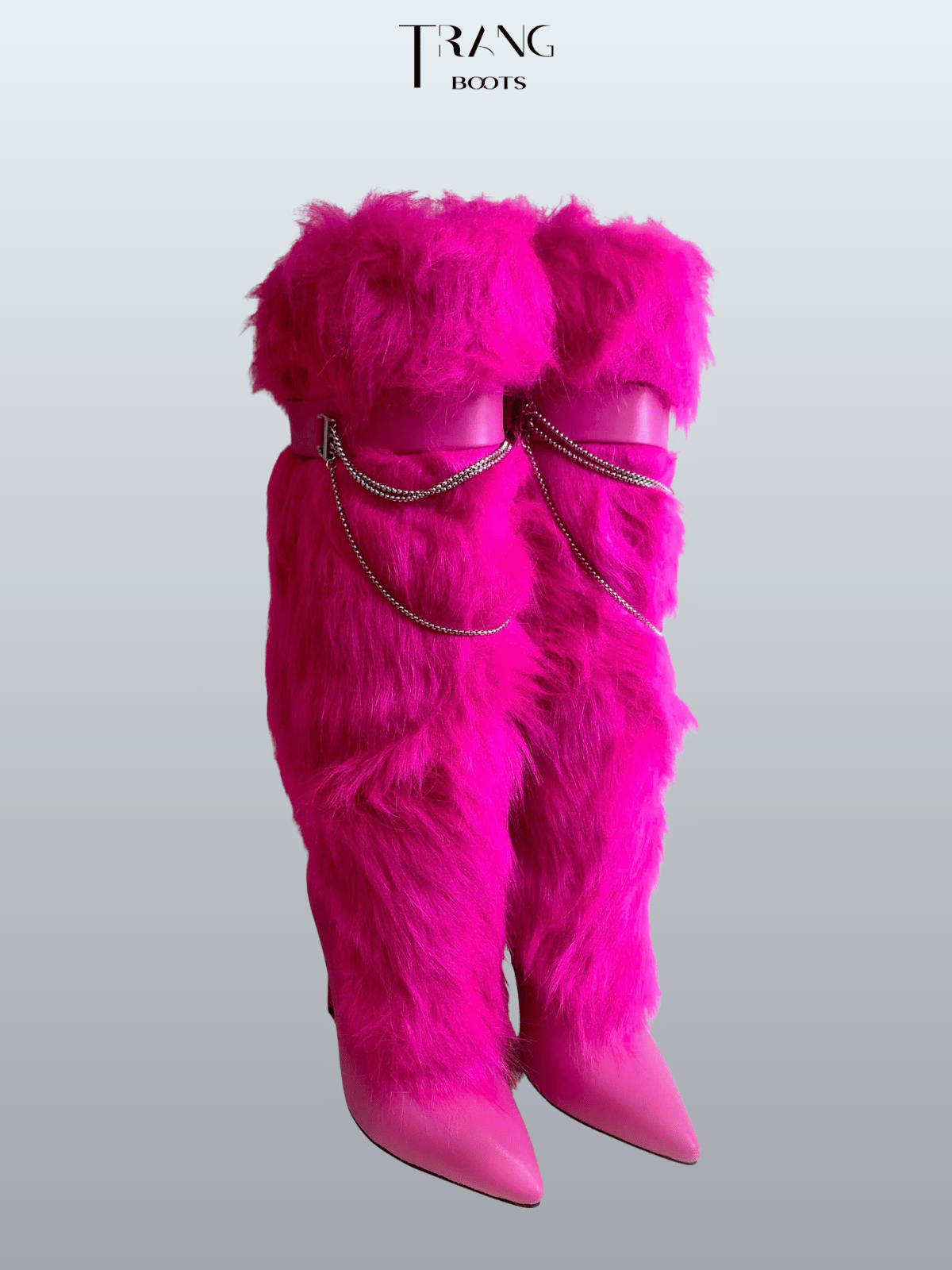 BOOTS GỐI PHỐI LÔNG THỜI TRANG