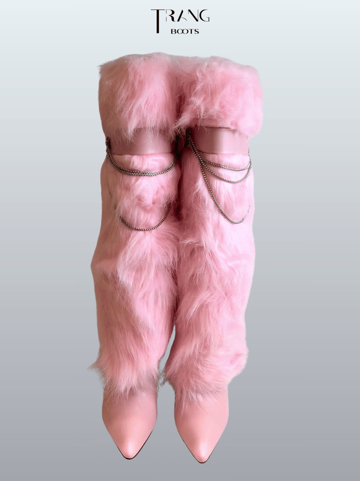 BOOTS GỐI PHỐI LÔNG THỜI TRANG