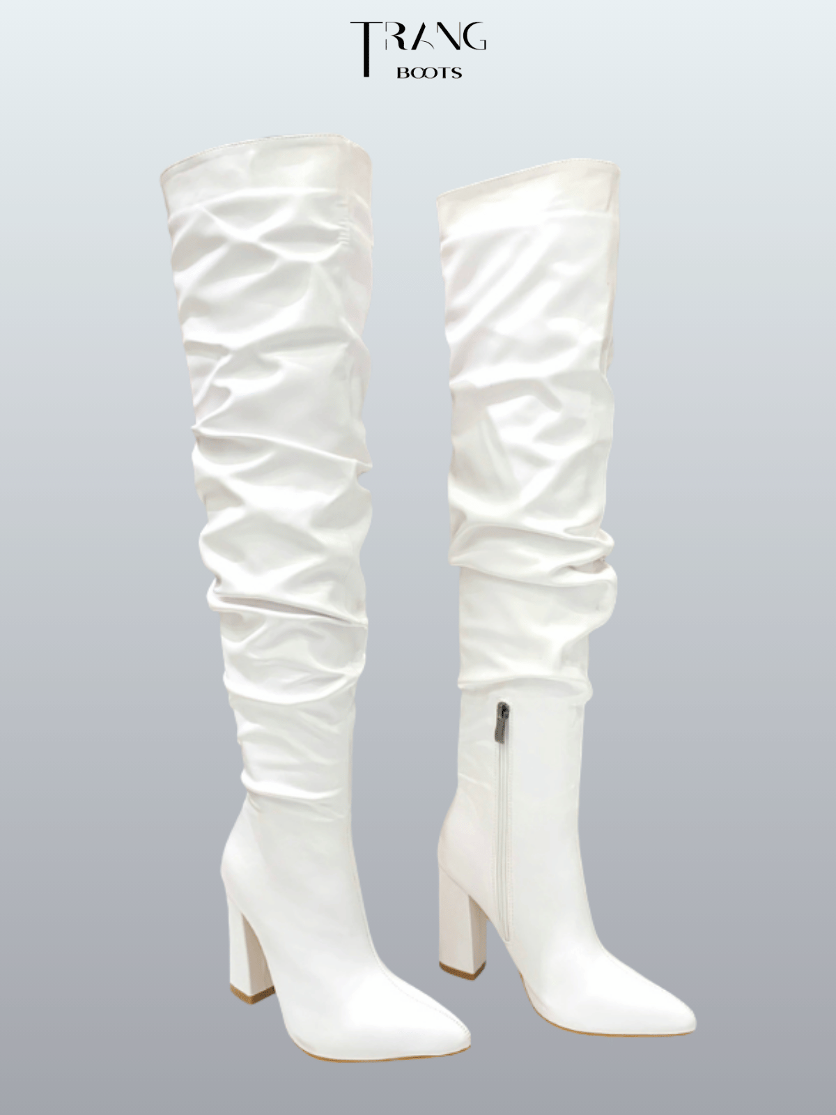 OVER KNEE BOOTS GÓT TRỤ PHOM NHÚN