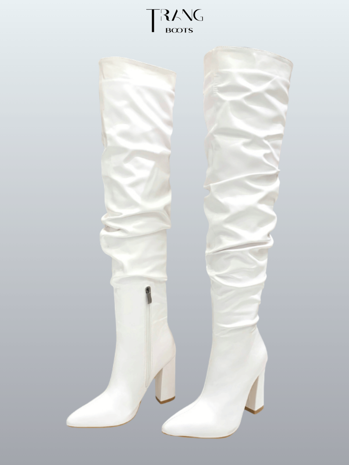 OVER KNEE BOOTS GÓT TRỤ PHOM NHÚN