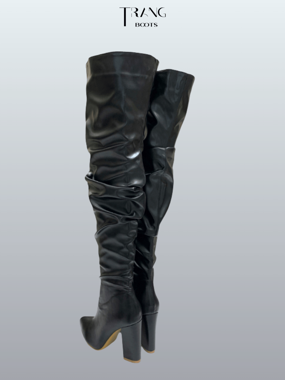 OVER KNEE BOOTS GÓT TRỤ PHOM NHÚN